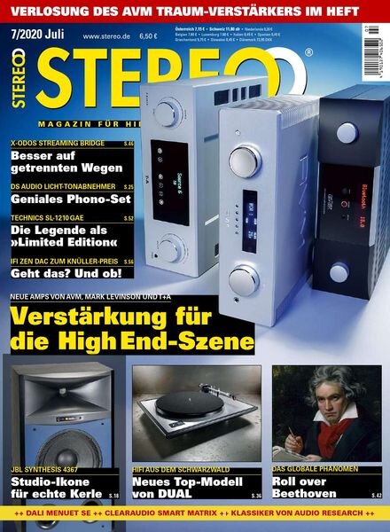 Stereo – Juli 2020 Cover