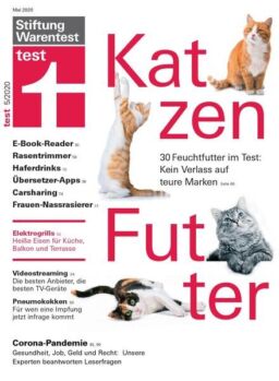 Stiftung Warentest Test – Mai 2020