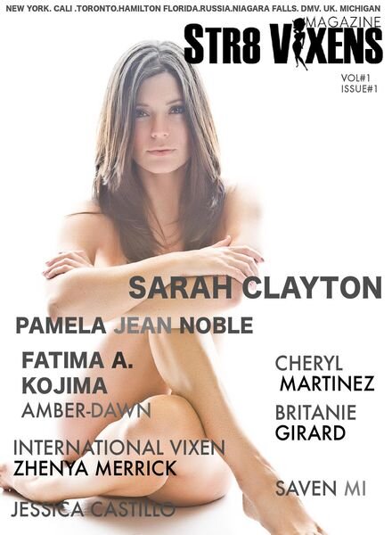Str8vixens Magazine – Issue 1 2013 Cover