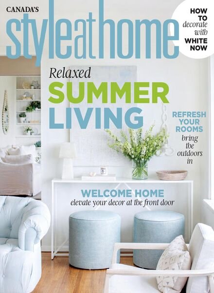 Style at Home Canada – June 2020 Cover