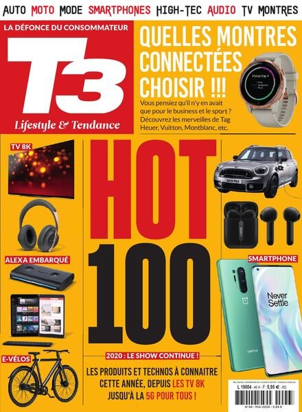 T3 France – mai 2020 Cover