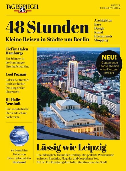 Tagesspiegel Freizeit – 48 Stunden – August 2019 Cover