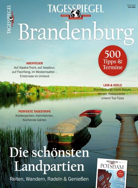 Tagesspiegel Freizeit – Brandenburg – Marz 2018 Cover