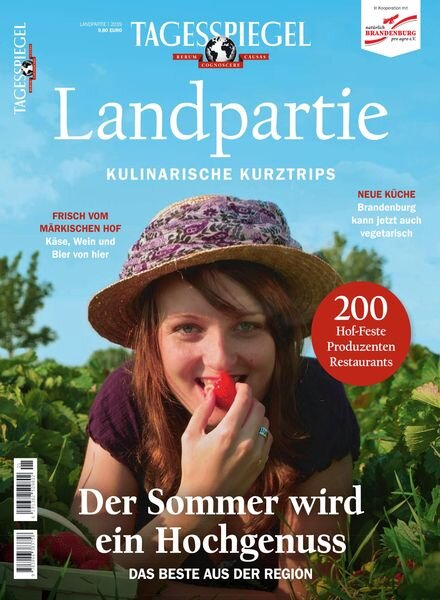 Tagesspiegel Freizeit – Landpartie – Mai 2019 Cover