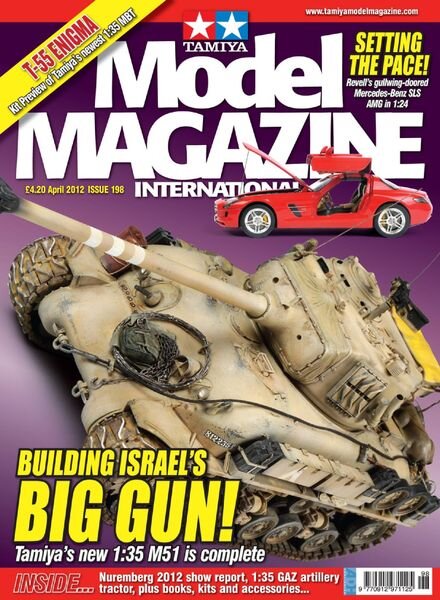 Tamiya Model Magazine – April 2012 Cover