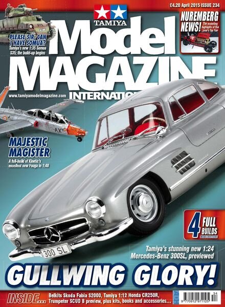 Tamiya Model Magazine – April 2015 Cover