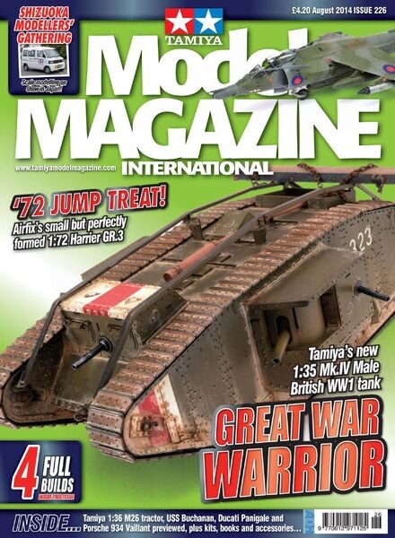 Tamiya Model Magazine – August 2014 Cover