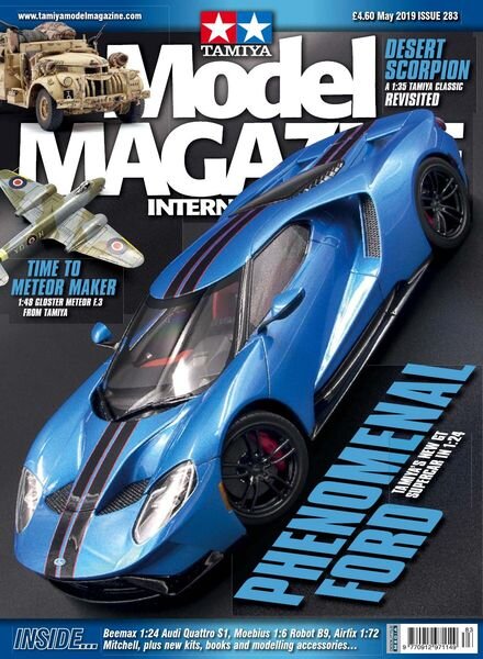 Tamiya Model Magazine – May 2019 Cover
