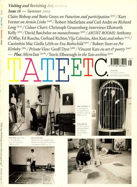Tate Etc – Issue 16 – Summer 2009 Cover