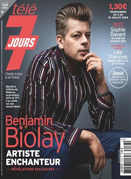 Tele 7 Jours – 04 juillet 2020 Cover