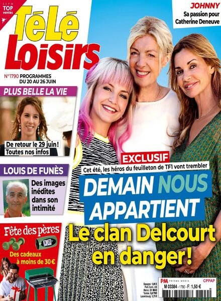 Tele Loisirs – 15 Juin 2020 Cover