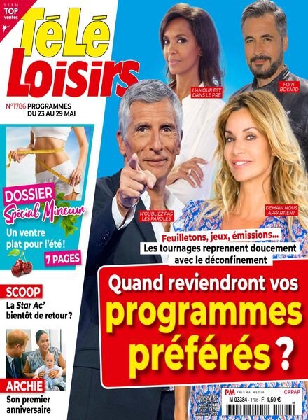 Tele Loisirs -18 Mai 2020 Cover