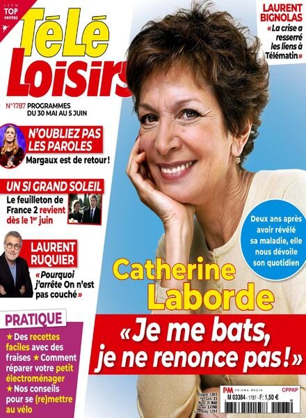 Tele Loisirs – 25 Mai 2020 Cover