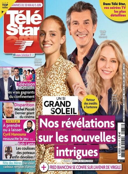 Tele Star – 22 mai 2020 Cover