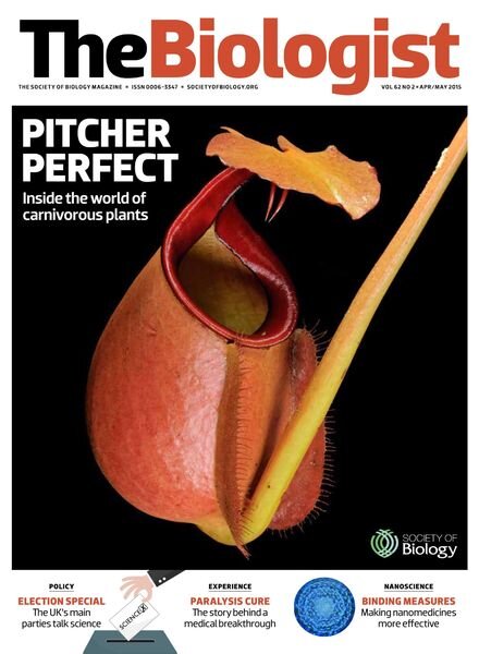 The Biologist – April- May 2015 Cover