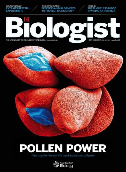 The Biologist – August-September 2019 Cover