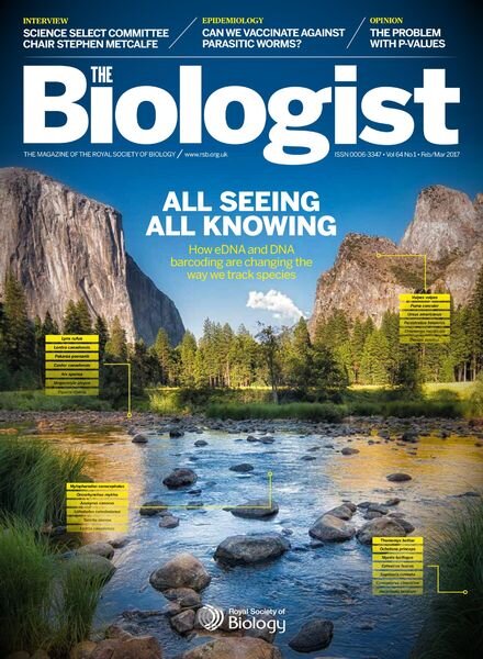 The Biologist – February-March 2017 Cover