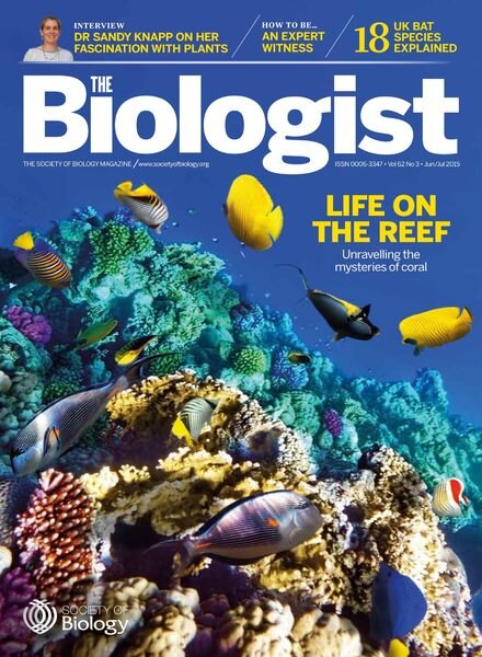 The Biologist – June- July 2015 Cover