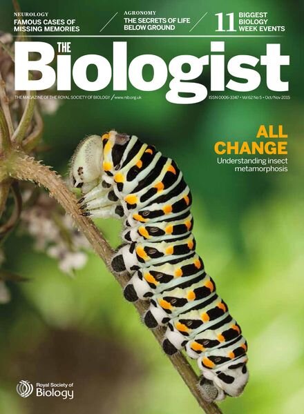 The Biologist – October- November 2015 Cover