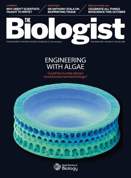 The Biologist – October- November 2016 Cover