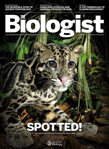 The Biologist – October- November 2018 Cover