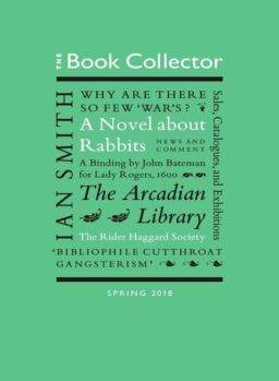 The Book Collector – Spring, 2018