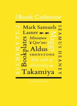 The Book Collector – Summer, 2019