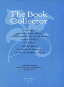 The Book Collector – Winter 2015