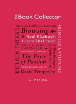 The Book Collector – Winter, 2016