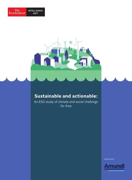 The Economist Intelligence Unit – Sustainable and actionable An ESG study of climate 2020 Cover