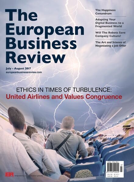 The European Business Review – July – August 2017 Cover