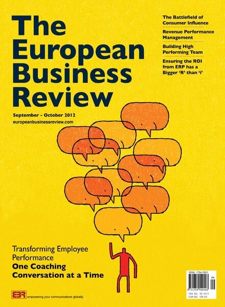 The European Business Review – September – October 2012 Cover