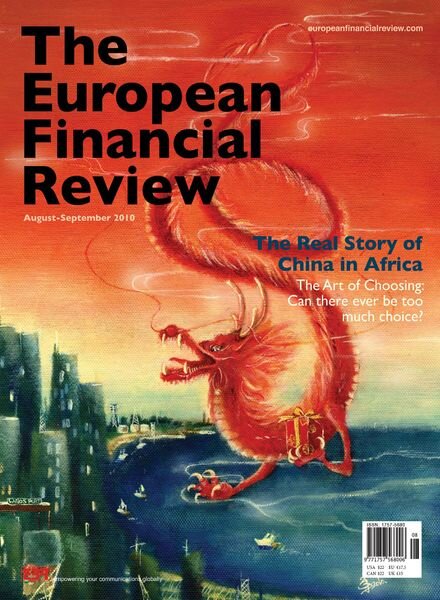 The European Financial Review – August – September 2010 Cover
