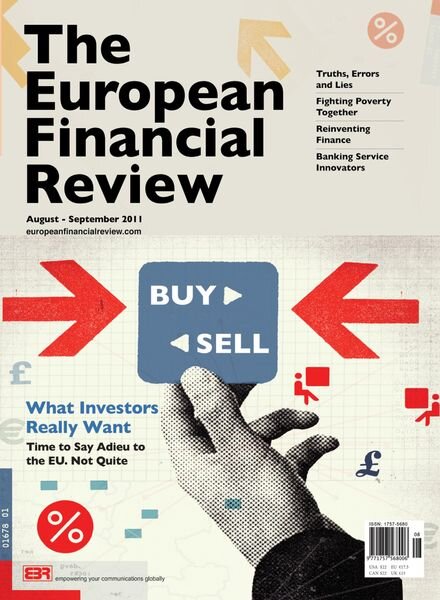 The European Financial Review – August – September 2011 Cover