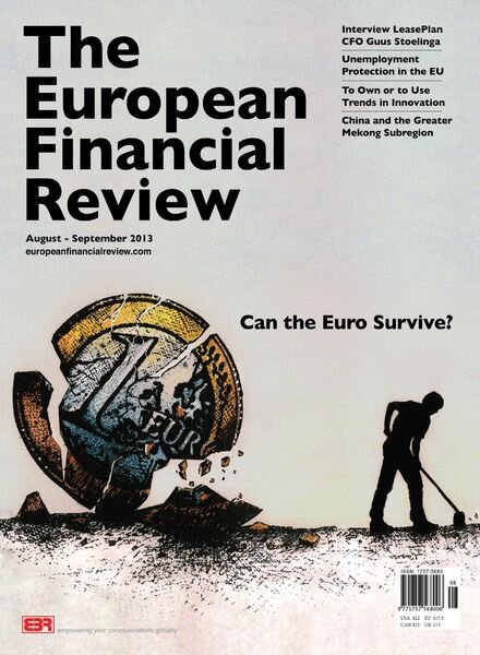 The European Financial Review – August – September 2013 Cover