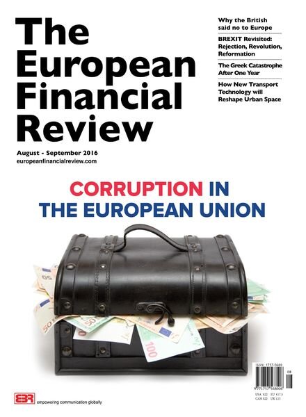 The European Financial Review – August – September 2016 Cover