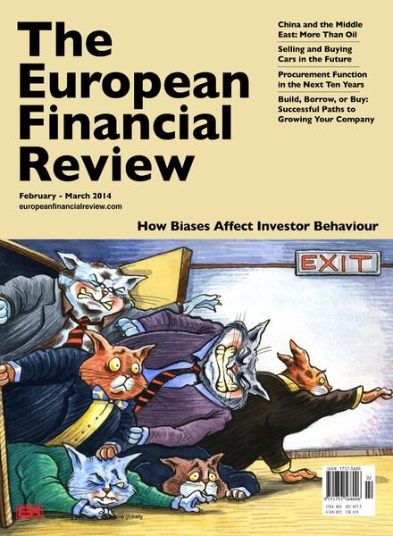 The European Financial Review – February – March 2014 Cover
