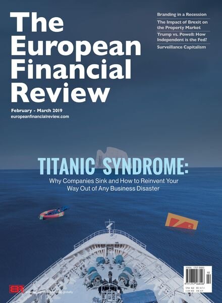 The European Financial Review – February – March 2019 Cover