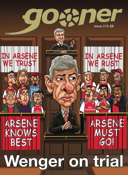 The Gooner – Issue 215 Cover