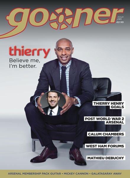 The Gooner – Issue 248 Cover
