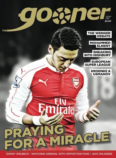 The Gooner – Issue 258 Cover