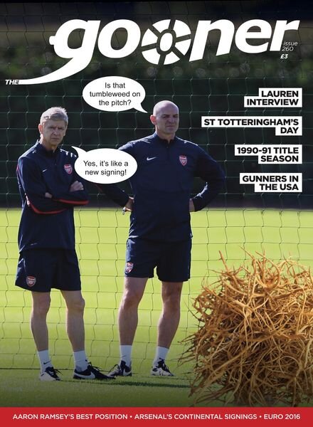 The Gooner – Issue 260 Cover