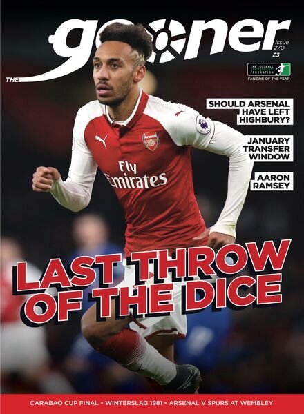 The Gooner – Issue 270 Cover