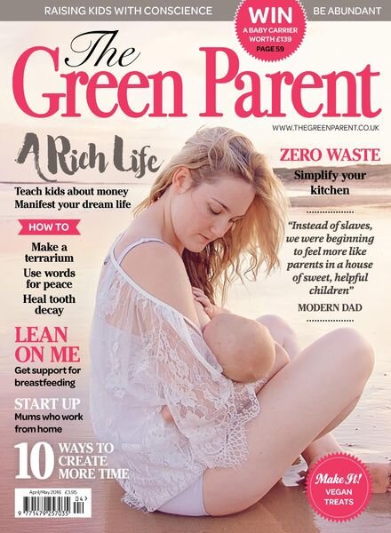 The Green Parent – April- May 2016 Cover
