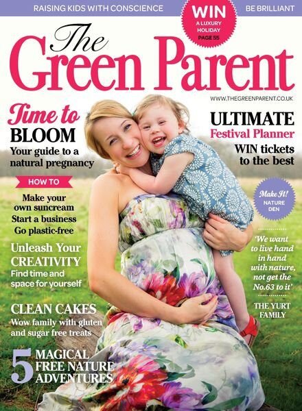 The Green Parent – June – July 2016 Cover