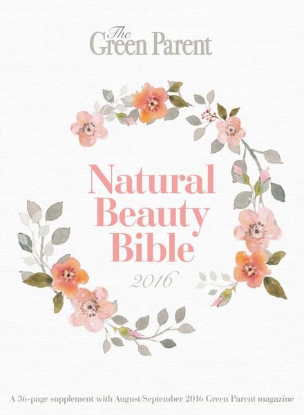 The Green Parent – Natural Beauty Bible 2016 Cover