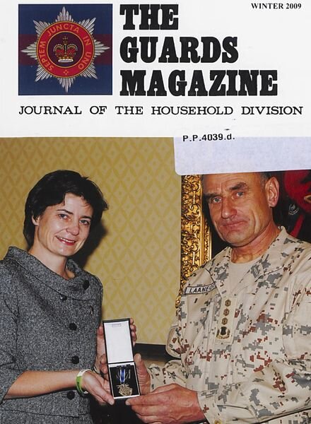 The Guards Magazine – Winter 2009 Cover