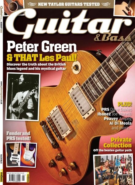 The Guitar Magazine – August 2013 Cover