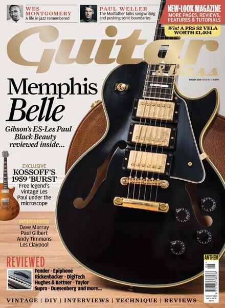 The Guitar Magazine – August 2015 Cover