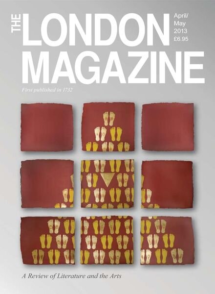 The London Magazine – April- May 2013 Cover